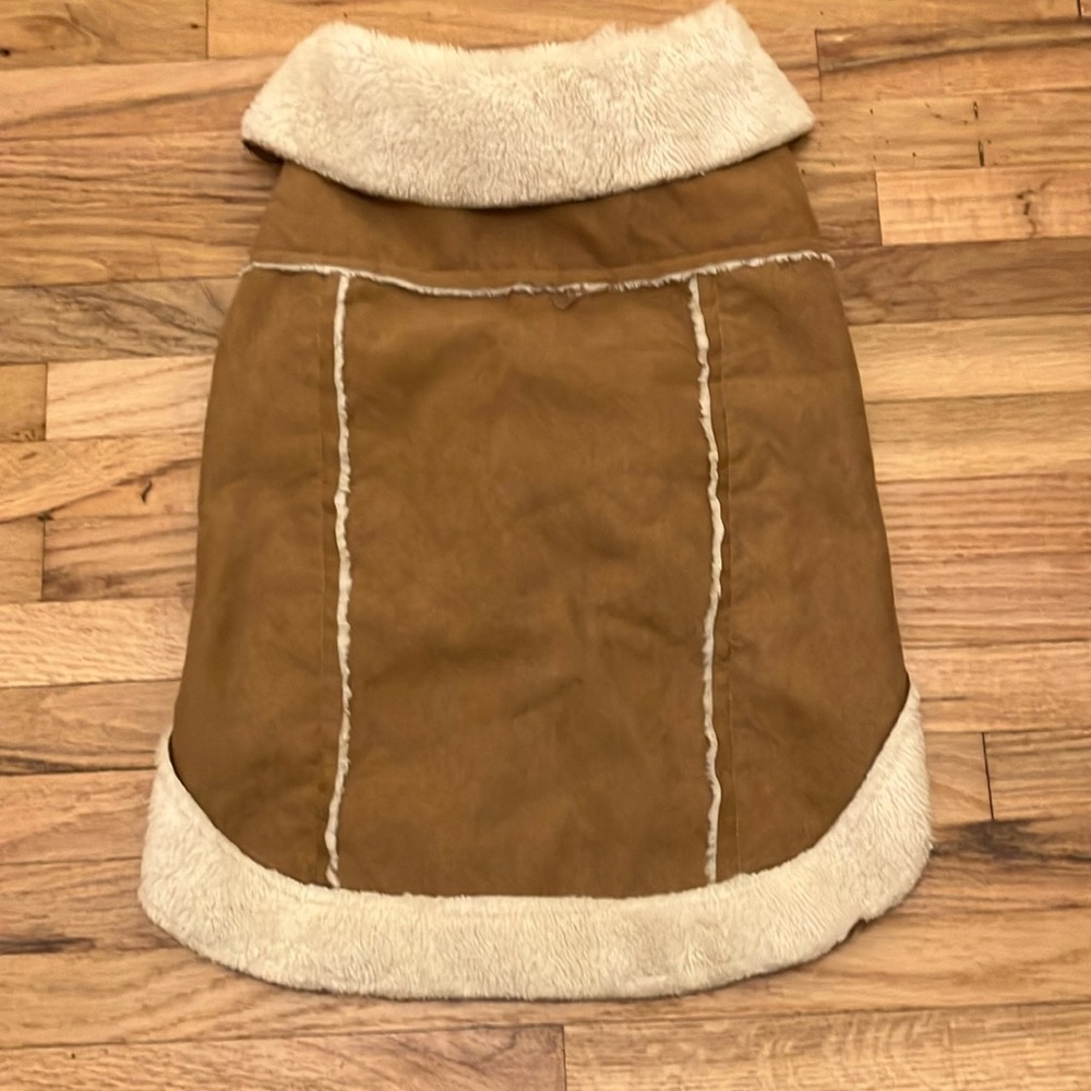 Faux Shesling Dog Coat - Large